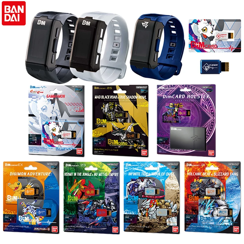 Bandai DIGIMON Приключения цветной экран часы жизни браслет агумон жизненный V призрак