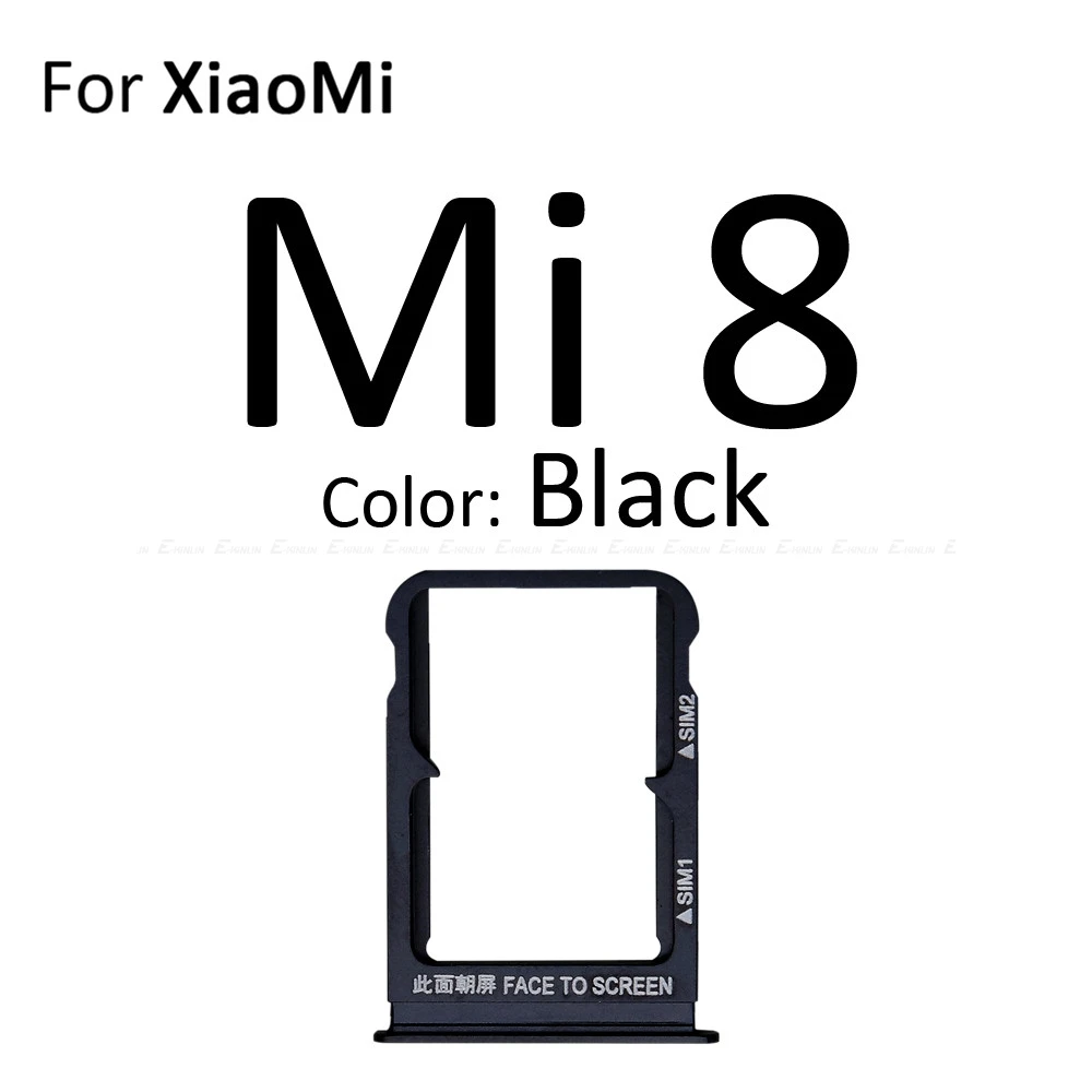 Карта Micro SD Sim карты слот, разъем для лотка адаптер Коннектор кард-ридера для Xiaomi Mi 8 Lite A1 5X контейнер держатель Запчасти для авто