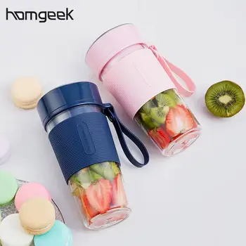 

300ml Mini Portable Juicer Electric Fruit Juicer USB Automatic Blender Baby Food Mixer Juicing Cup Multi-function Fruit Blender