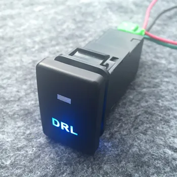 

12V Car Switch DRL Button Daytime Running Lamp Light Switch With Wire for Toyota Yaris Corolla Camry RAV4 Highlander PRADO Auris