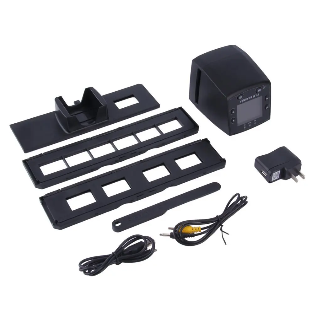 

5 Mega Pixels 35mm Negative Film Slide Viewer Scanner USB Color Photo Copier Built-In 2.4-Inch Color LCD Screen