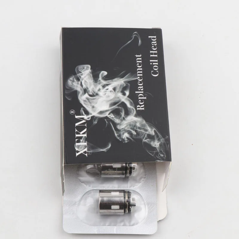 XFKM 3 шт. subohm-p Сменные спирали для V12 Prince Atomizer Q4/M4/X6/T10/x2 clapton/mesh Coil
