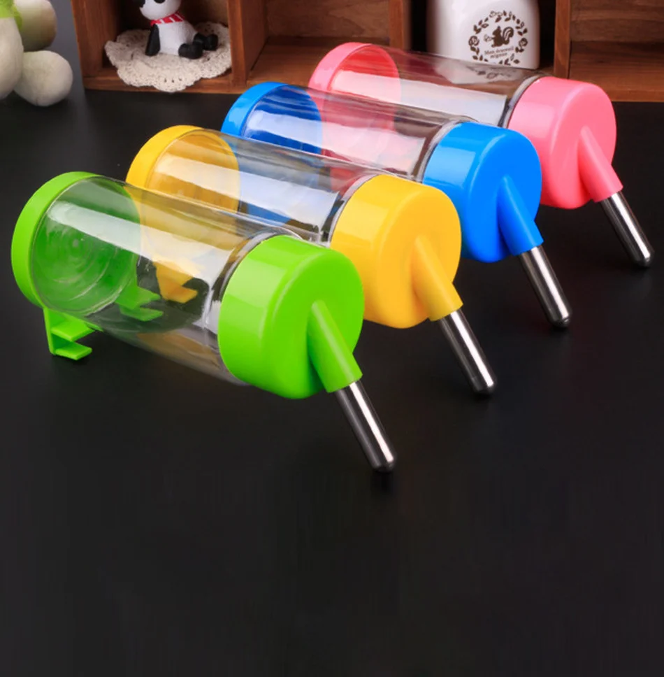 Петти и лучше 400 мл Пластиковые для хомяка Питьевая бутылка воды диспенсер подачи