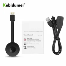Kebidumei G2 tv Stick Dongle 1080P HDMI WiFi Дисплей приемник Поддержка IOS для Miracast для Anycast для Iphone PC PK M2
