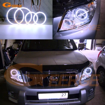 

For Toyota Land Cruiser Prado J150 150 2010 2011 2012 Excellent Ultra bright illumination COB led angel eyes halo rings
