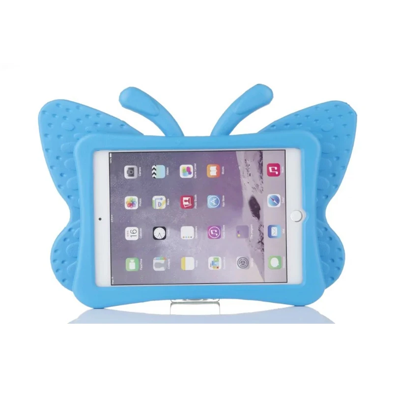 GUKEEDIANZI KRS планшет EVA бабочка чехол для Samsung Galaxy Tab 3 Lite SM T110 T111 SM-T110 SM-T111 SM-T115 подставка для детей чехол - Цвет: lan
