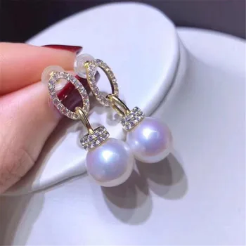 

NEW ARRIVAL 925 Sterling Silver Earrings Mountings Findings Settings Jewelry Parts Fittings Accessories for Pearls Beads Stones