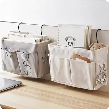 

Hanging Storage Bag Bedside Storage Organizer Room Phone Book Magazine Storage Bag Holder With Hook Bed Pocket