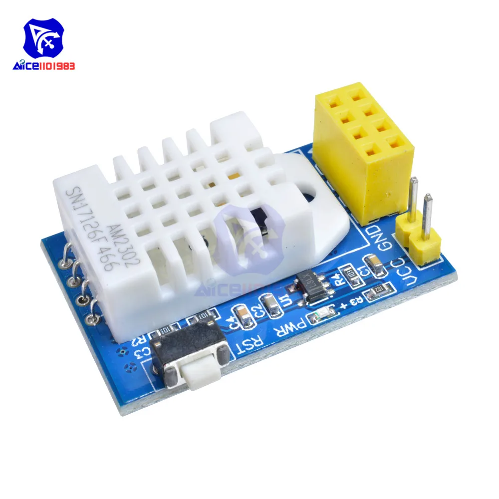 ESP8266 ESP01S ESP01 Беспроводная плата Wi Fi DHT22 AM2320 DHT11 модуль датчика температуры и
