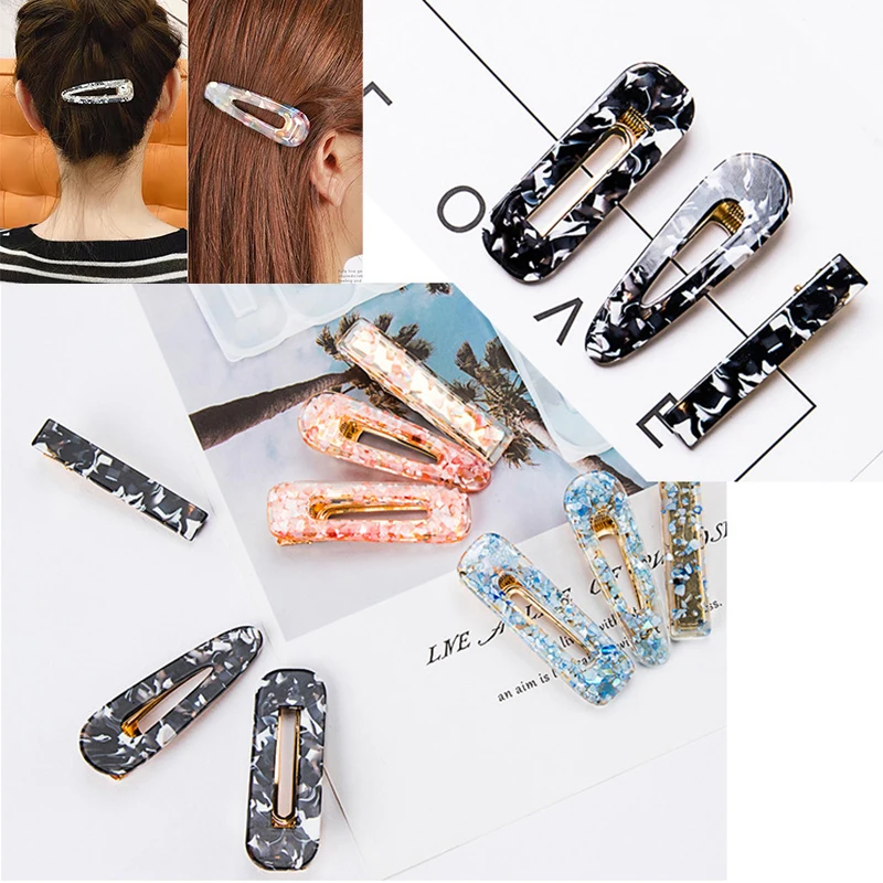 Barrette Hairpin Silicone Mold Making Hair Stick Mould Jewelry Pendant Resin Craft Bobby Pin