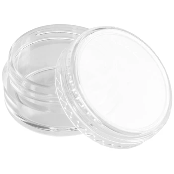 

50 Pieces Travel Cosmetic Sample Containers 5 Gram Plastic Pot Jars