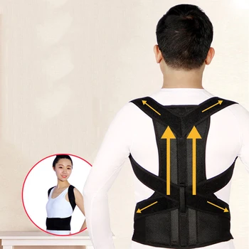 

Back Fixation Sholder Support Orthodontic Belt Spine Anti-hunchback Appliances Back Girdle Straightener Corrector Belt Men Women