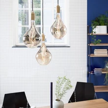 4W 2200K Retro Shaped LED Energy-Saving High-Bright Home Decoration Lamp According To The Table High-Altitude Rope Glass Flyover