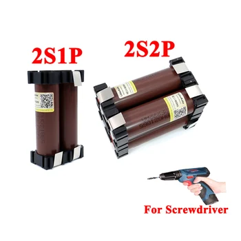 

Liitokala 7.4V/8.4V 18650 HG2 2S1P 3000mAh 2s2p 6000mAh 20A Discharge For wireless Screwdriver batteries weld battery pack