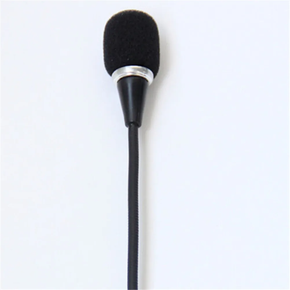 Mini 3.5mm Jack Flexible Microphone For PC Computer Laptop Notebook Condenser Microphone condenser microphone wired microphone recording microphone mini microphone