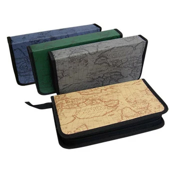 

80pcs Disc CD DVD Case Storage Holder Album CD Protective Cover Map Stripe Sleeve Wallet Cover Home Storage Bag