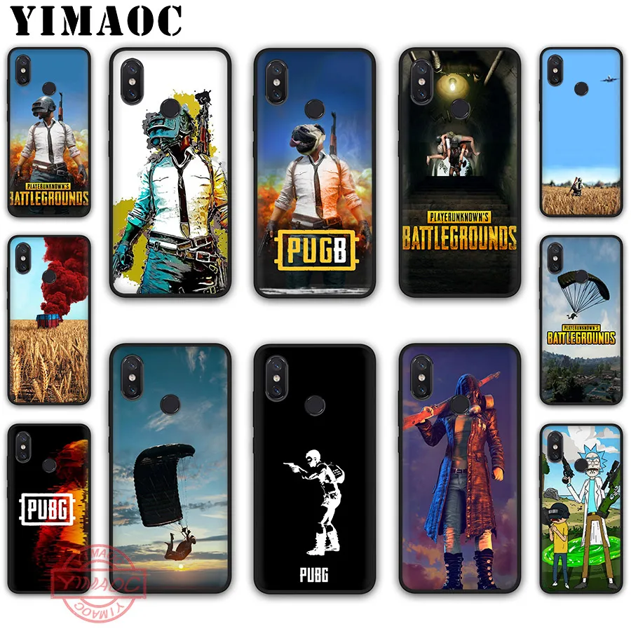 Мягкий чехол YIMAOC PUBG для Xiaomi Mi 10 9 8 SE 6 A1 A2 A3 Lite F1 9T Pro CC9E Max 3 | Мобильные телефоны и