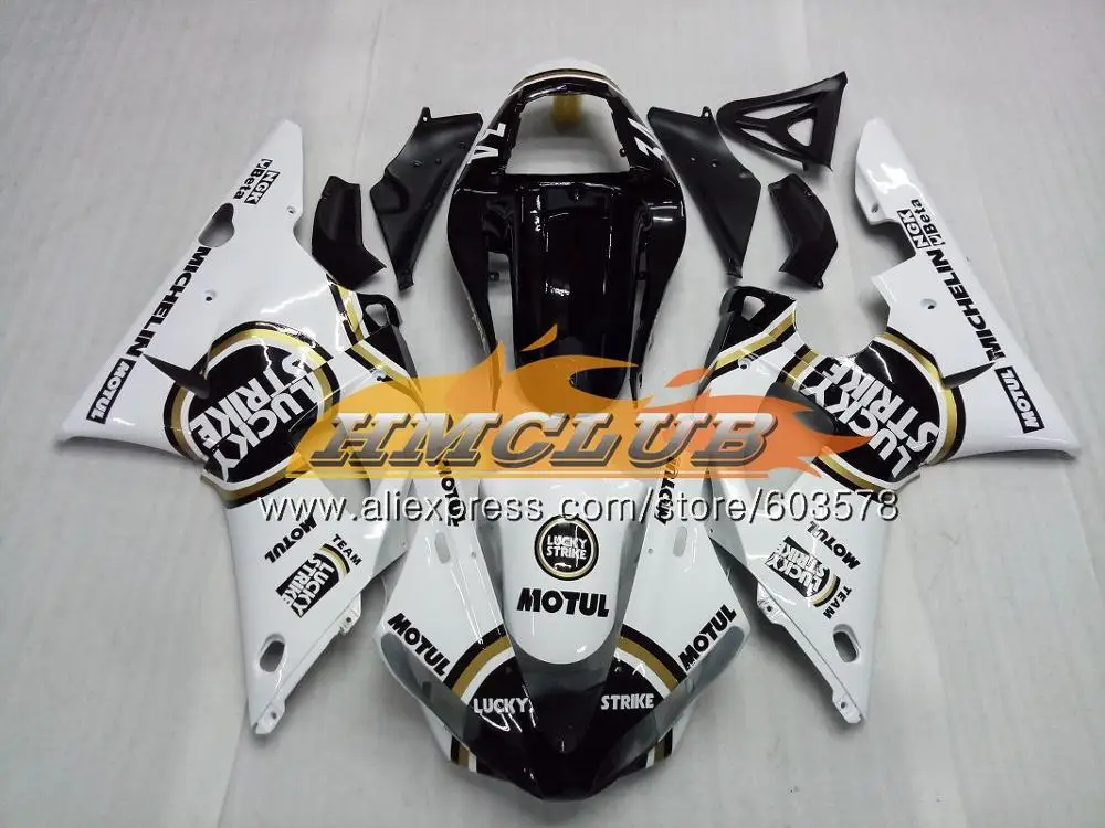 Средства ухода за кожей для YAMAHA YZF 1000 R 1 YZF-1000 2000 2001 рамка белого и синего цвета 59CL. 6 YZF R1 00 01 YZF1000 YZF-R1 YZFR1 00 01 обтекатели - Цвет: No. 18
