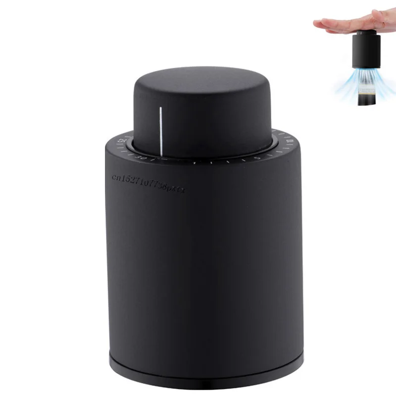 Wine-Stopper Corks Electric-Circle Vacuum-Memory Joy-Wine Digital-Scale Metal NEW