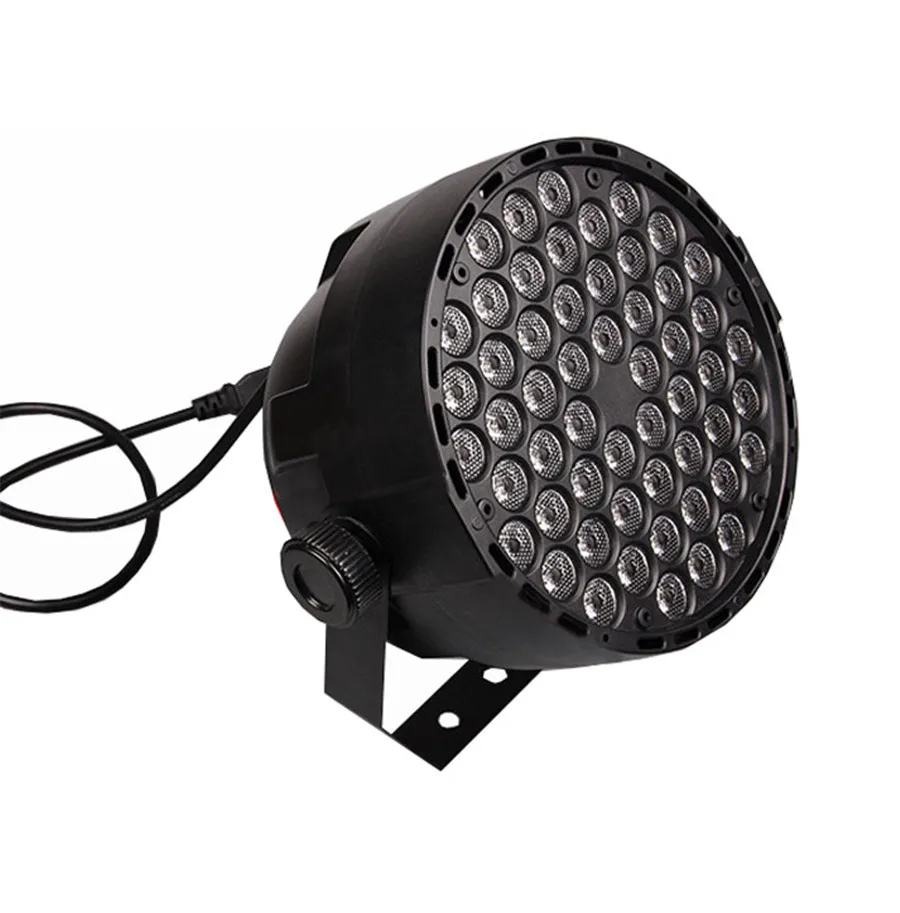 Thrisdar 54 Светодиодный УФ-светильник DMX512 Master-slave вечерние Клубные дискотеки Par сценический Ультрафиолетовый Par Светильник для дома и свадьбы УФ светодиодный светильник сценического освещения