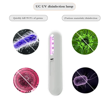 

High Quality Indoor And Outdoor Disinfection Light Bar Stick Pocket UV Light Sterilizer Handheld Sterilizer Mini UV Light