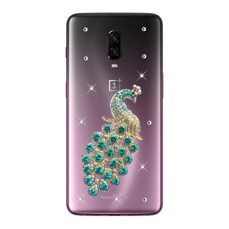 Чехол для телефона OnePlus 5T чехол задняя крышка подарок любовь павлин прозрачный