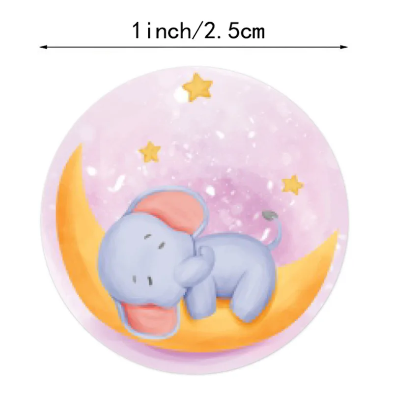 Рисунок 3 - наклейки в виде животных для д