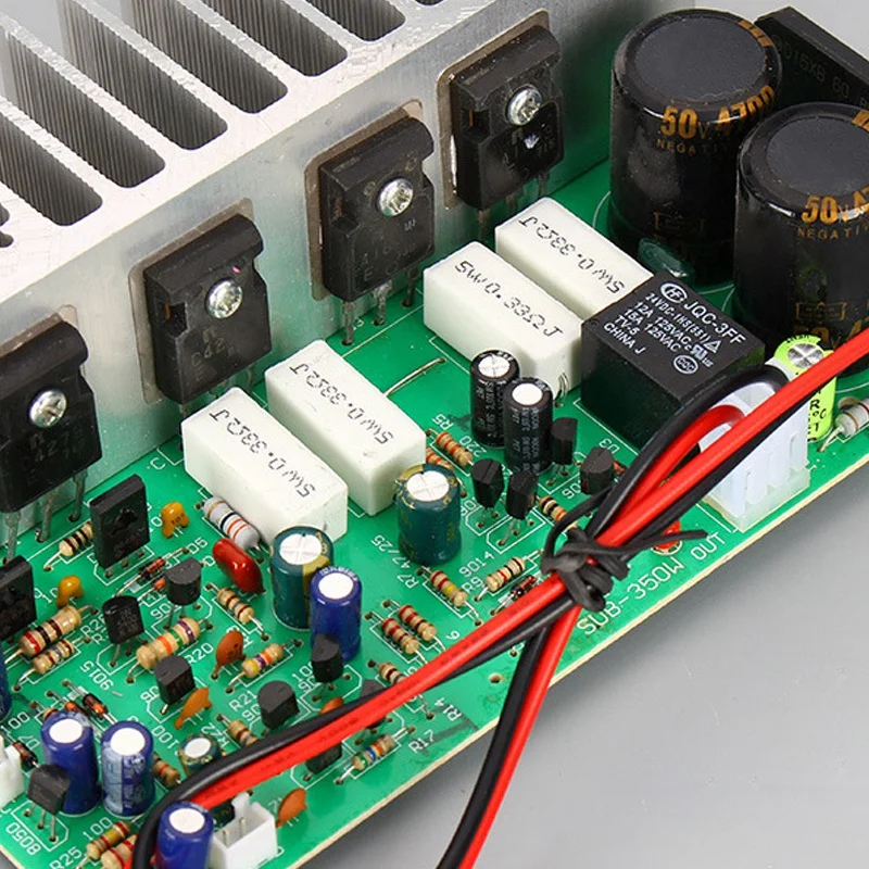 NEW-SUB-350W Сабвуфер Усилитель мощности доска Моно высокое качество Усилитель мощности доска готовая DIY усилитель мощности динамика доска