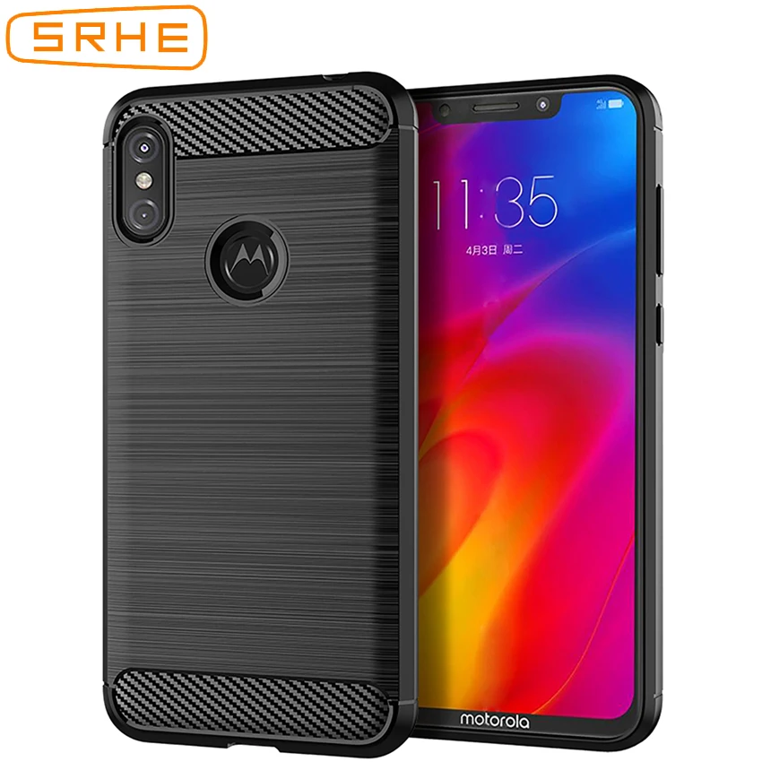 SRHE Cover For Motorola Moto P30 Play Case Silicone Rugged Armor Soft Fiber Note Fundas Coque |