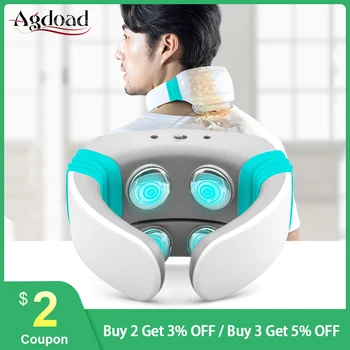

Professional Electric Pulse Neck Massager Cervical Vertebra Acupuncture Therapy Cervical Massage Relaxation Pain Relief Machine