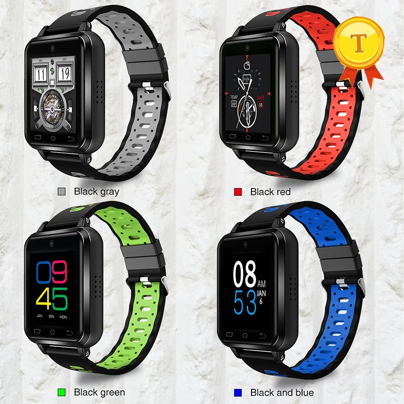 Новое поступление, квадратные Смарт-часы, 4G, спортивные часы с большим аккумулятором, gps камера, wifi, Sim карта, мужские Смарт-часы, телефон для ios, android