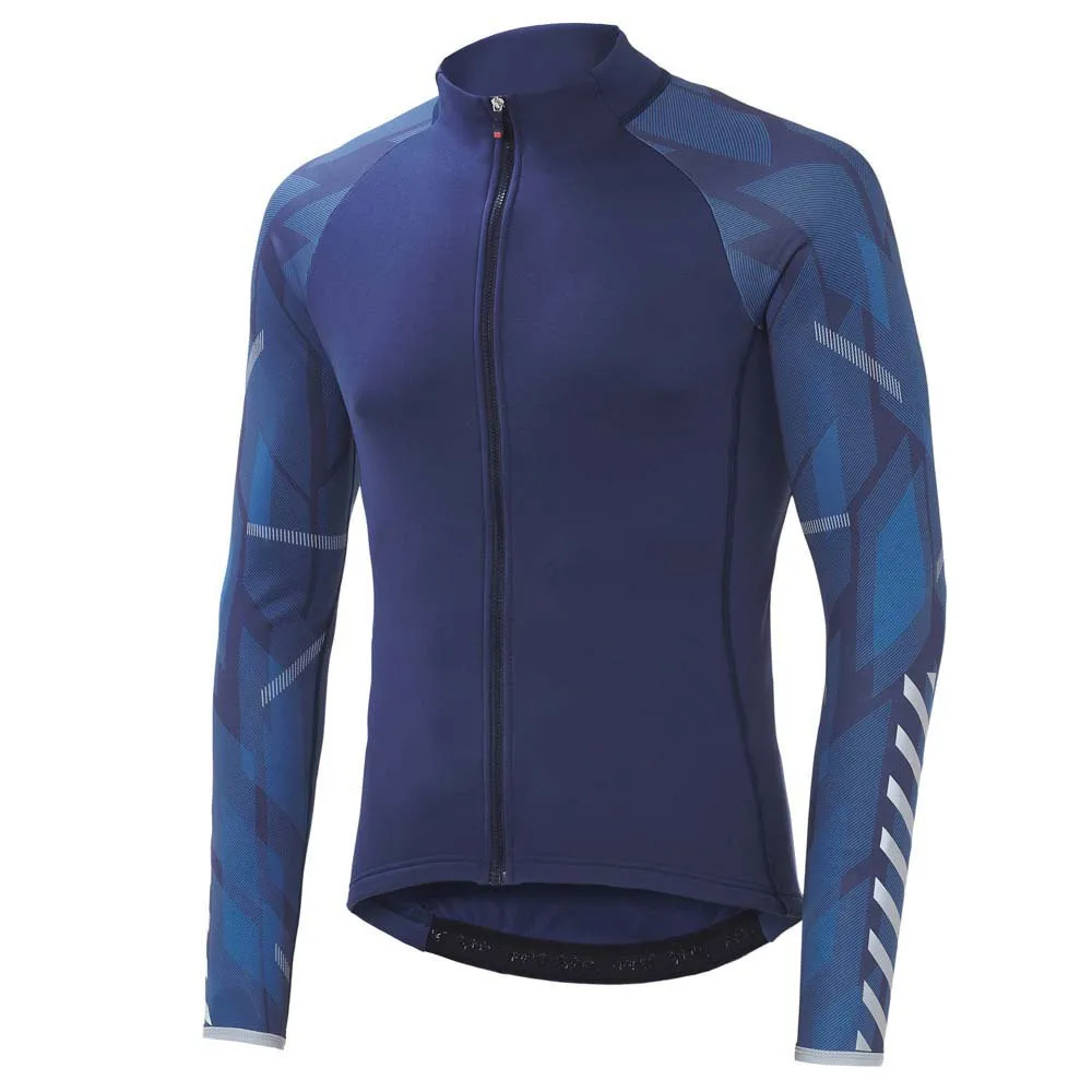 thumbnail image 1 of Traje de triatlón de manga larga, ajustado y transpirable, resistente a los rayos ultravioleta, para ciclismo, chaqueta deportiva para montar a caballo con bolsillo, 1 of 5