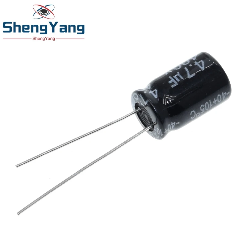 TZT 10/30PCS Hochwertiger 400V4.7UF 8*12mm 4.7UF 400V 8*12 Elektrolytkondensator – Detail 5