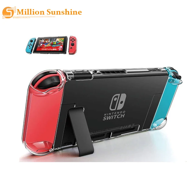 Жесткий защитный чехол из поликарбоната для Nintendo Switch NS NX прозрачный аксессуары