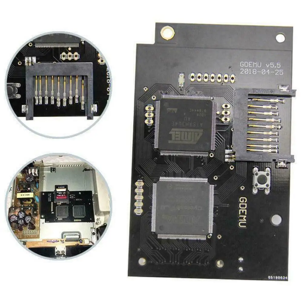 

GDEMU optical drive simulation board For SEGA Dreamcast DC Game Console L6T9