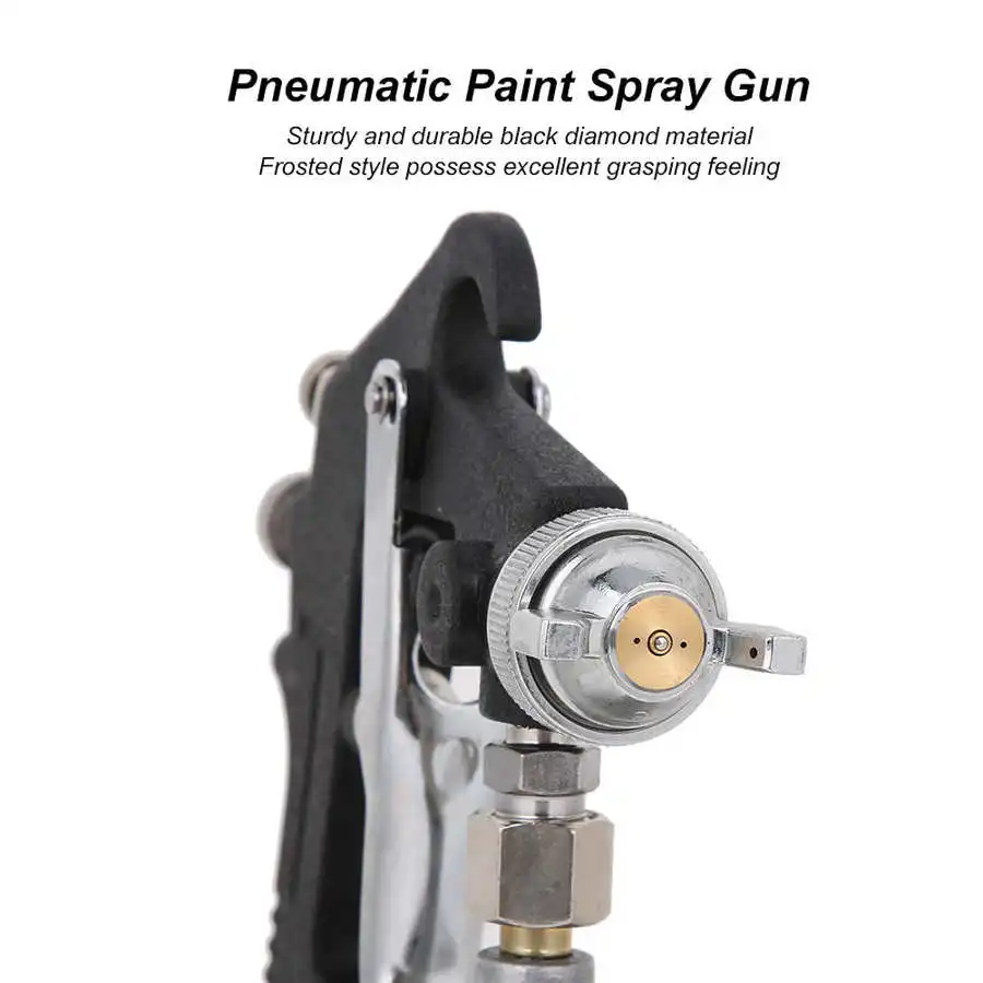 Пневматический пистолет распылитель краски черный бриллиант матовый 1 5 мм