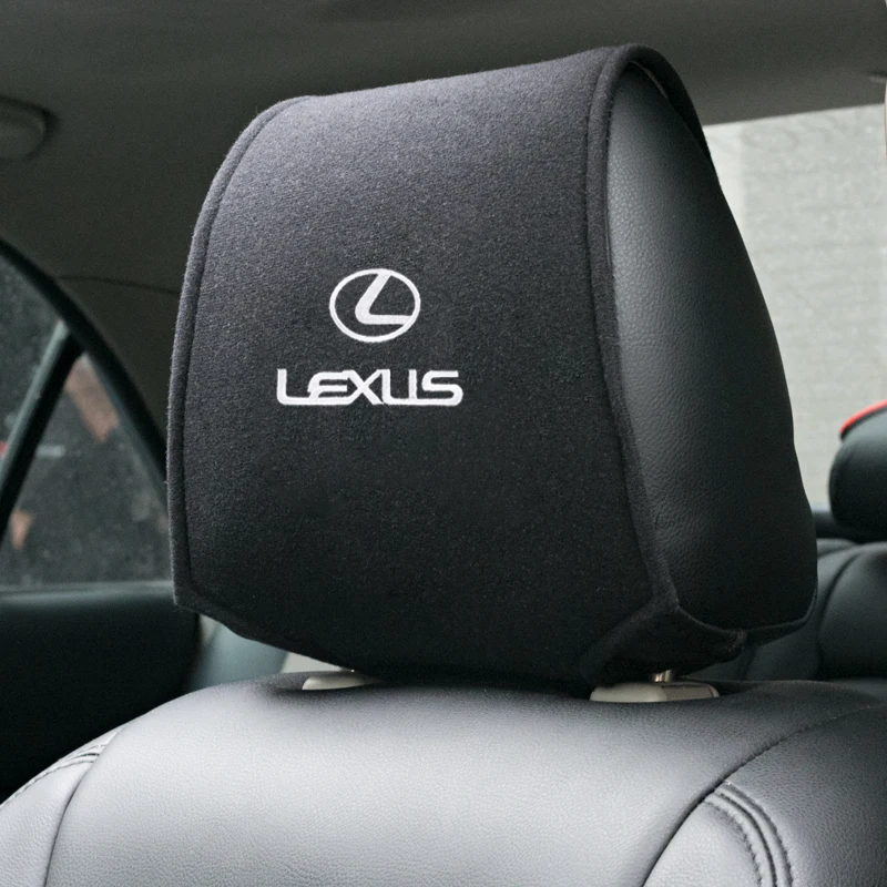 

1PCS Hot car headrest cover fit for Lexus RX300 RX450 IS200 IS250 IS300 GS300 Accessories Car Styling