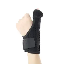 Lightweight and Breathable Wrist Hand Support Protector Thumb Wrist Stabilizer Splint for Pain Relief Removable Adjustable Wrist