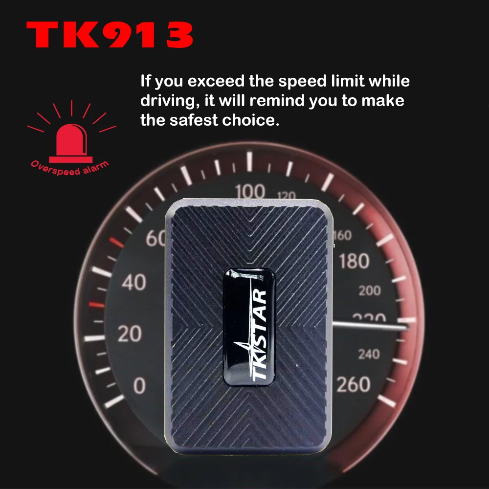 Автомобильный GPS-трекер TK913 мини-фонарь с мощным магнитом водонепроницаемый