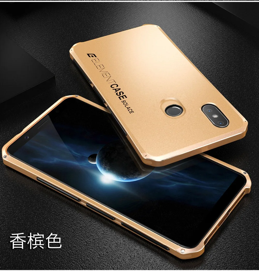 Для Redmi Note 5 чехол Роскошный элемент телефон сумка чехол с дизайнерским алюминием и с жесткой задней панелью для Redmi Note 5 телефон сумка