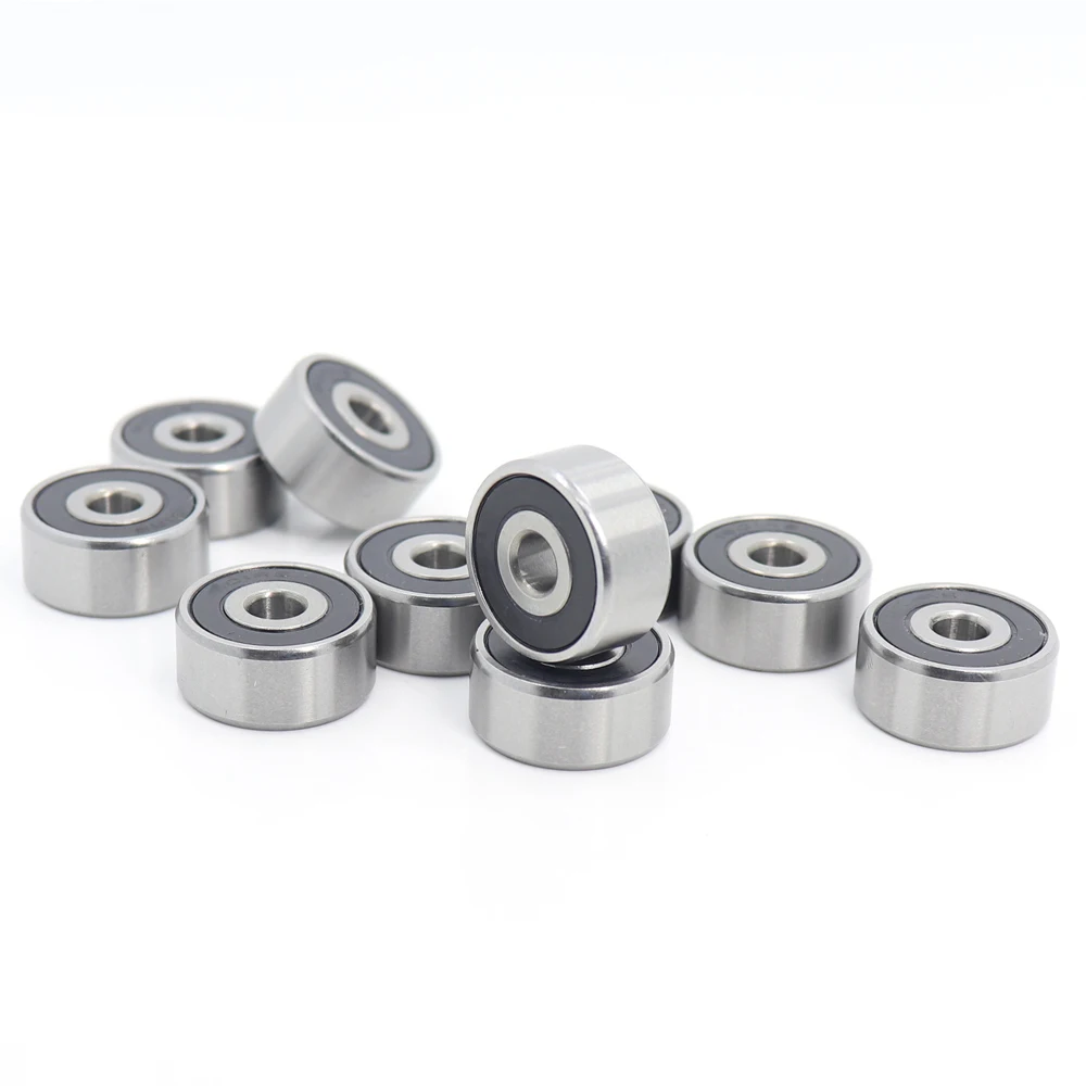 1616 2RS ABEC 1 (10 шт.) 1/2 &quotx1 1/8&quot x3/8 &quotдюймовые шариковые подшипники 12 7 мм x 28 575 9 525
