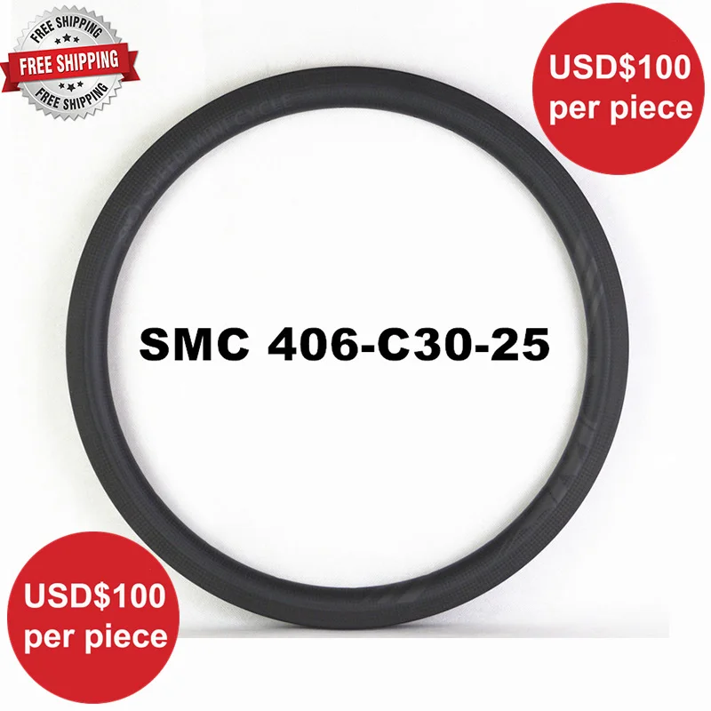 SMC 2" 406 шины Clincher карбоновый Обод Глубина 38 мм ширина 25 мм легкий BMX велосипед 24 Отверстия карбоновая колесная Стоковая скорость мини цикл
