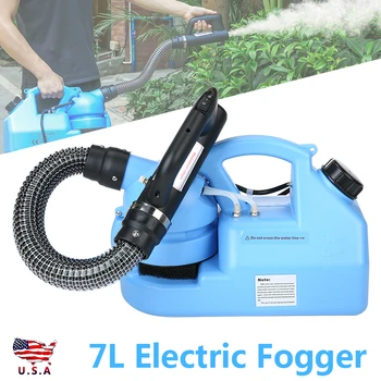 

7L Electric Fogging Machine ULV Electric Cold Sprayer Fogger Disinfection Machine Weed Killer Water Spray Home Use