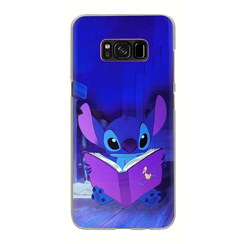 Милый Лило и Ститч жесткий чехол для телефона samsung Galaxy S6 7 Edge S8 9 10 Plus Note8 9 M10 20 30 - Цвет: H2