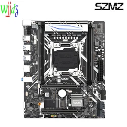 SZMZ – carte mère X99, double canal, compatible avec Intel XEON E5 LGA2011, DDR4, DIMM RAM NVME, M.2 SSD, SATA, CPU E5 2678, Turbo 