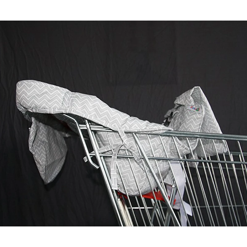 Shopping Cart Cover Supermarket Dining Chair Cushion Protection Shopping Push Cart Protection Cover Safety Seats