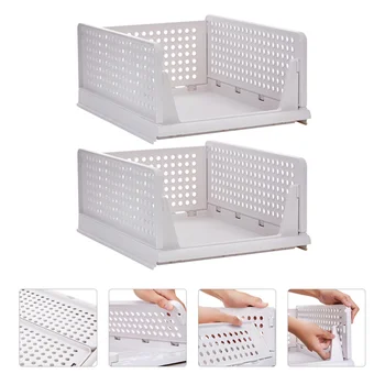 

2PCS Creative Durable Portable Practical Closet Clothes Holders Clothes Drawer for Bedroom Clothes Organization Storage
