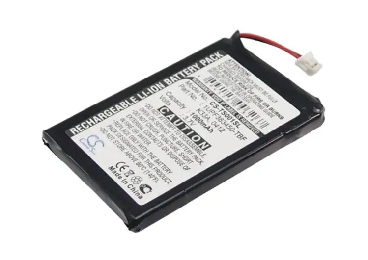 Cameron sino 1000 мАч аккумулятор для Toshiba Gigabeat MES30V MES30VW MES60V MES60VK 1UPF383450-830 1UPF383450-TBF K33A