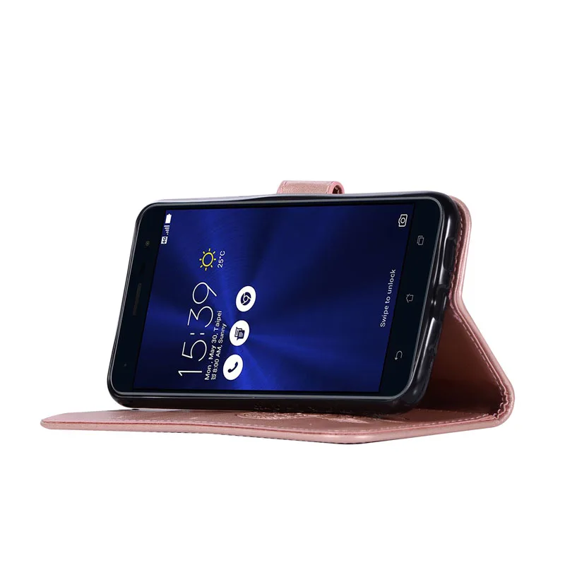 Чехол книжка с изображением милой совы для Asus Zenfone 2 Laser 3 4 Max ZE520KL ZC520TL ZC520KL ZE554KL ZE601KL