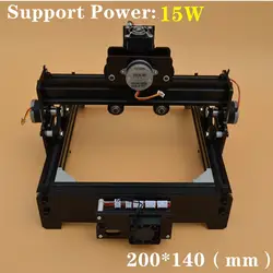 14*20 см мини 15 Вт CNC лазерная гравировальная машина высокой мощности и высокой точности Лазерная металлическая Гибкая Металлическая муфта